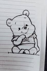 I Love Pooh Bear I Have Read All The Books Easy Disney Drawings Drawings Cute Drawings