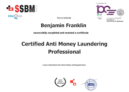 Check spelling or type a new query. Certified Anti Money Laundering Professional Swiss School Of Business And Management Geneva
