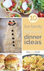 If, at christmas, you find yourself stuck for menu inspiration, look no further than our festive selection of christmas dinner ideas. 10 Kid Friendly Christmas Eve Dinner Ideas Coupons Com Christmas Eve Dinner Family Fun Dinner Christmas Eve Meal