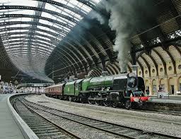 Lms 4 6 2 No 46233 Duchess Of Sutherland At York On The Scarborough Flyer Railtour 3rd August 2012 By Allan5819 Steam Railway Uk Rail Disused Stations