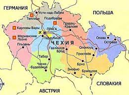 Česká republika (аббревиатура — čr), мфа (чешск.): Karta Chehii Na Russkom Karta Kurortov Chehii