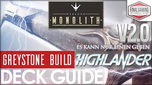The single highlander deck i have been playing and tuning since 2009. Paragon Deck Guide Greystone Highlander V2 0 Ger Youtube