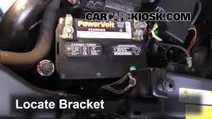 The salesman said it was under the passenger front seat and that the seat would need to be removed to change the battery. Ultimate Dodge 2007 Dodge Caliber Battery