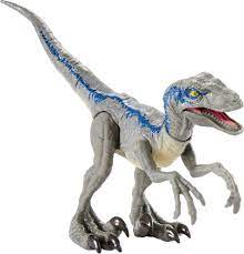 Amazon.com: JURASSIC WORLD SAVAGE STRIKE Velociraptor Blue : Toys & Games