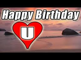 Enjoy the selection of birthday video cards to share with your friends, family and loved ones. Happy Birthday E Card Video Song Romantic Bolero Beach Sunset To You Love U E Cards Free Youtube