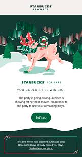 The sled, santa, and the snowfall is the perfect combination to explain the christmas themed offers to the customers. Examples Of High Converting Christmas Email Newsletters Designmodo