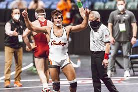 Press release nearfall is proud to announce a partnership with the reigning true freshman d1 ncaa national champion, oklahoma state's golden boy, aj ferrari aka mr. Cowboy Wrestling Set For Ncaa Championship In St Louis Oklahoma State University Athletics