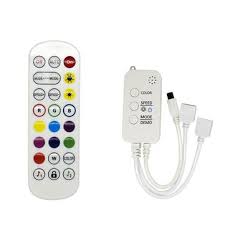 15 meter rgb led strip light phone app music sync remote control 3 month warranty, new wall lights for sale in drimnagh, dublin, ireland for 45.00 euros on adverts.ie. Dc12v Bluetooth App Music Controller 24keys Ir Remote Control For Rgb 3528 5050 Led Strip Tv Backlight Sale Banggood Com