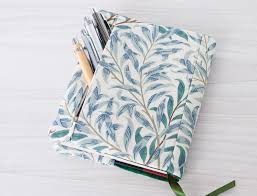 Zipper Pocket A5 Notebook Cover Leuchtturm1917 Medium Etsy Fabric Book Covers Fabric Book Hobonichi Cousin
