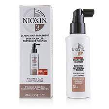 Nioxin Diameter System 3 Scalp Hair Treatment Colored Hair Light Thinning Color Safe 100ml 3 38oz Tratamentos Frete Internacional Gratis Strawberrynet Br