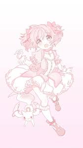 What is a desktop wallpaper? Girl Pink Girl Cute Kawaii Anime Wallpaper Novocom Top