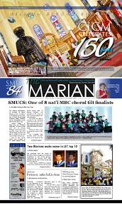 Stuck for campaign poster ideas? The Marian Broadsheet 2012 2013 By Allen Esteban Issuu