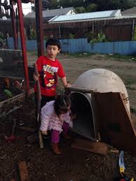 Repurposed Igloo Dog House Added A Hinged Door For Roosters