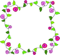 Pin By Jerahmae Rarama On Invites Clip Art Borders Clip Art Flowering Vines