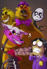 Fnaf purple guy putting on springbonnie. Fnaf World Nightmares And Purple Guy Fnaf Drawings Purple Guy Fnaf
