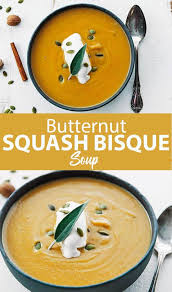 Butternut Squash Bisque Soup Recipe Recipe In 2020 Butternut Squash Bisque Soup Butternut Squash Bisque Bisque Soup