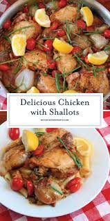 The New York Times Chicken With Shallots Recipe Pairs Chicken Thighs With Caramelized Shallots In A Rich Deli Shallot Recipes Cooking Recipes Chicken Recipes