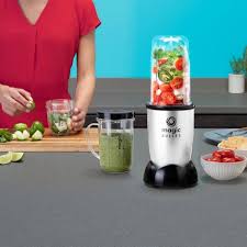 The magic bullet is a compact blender sold by homeland housewares, a division of the american company alchemy worldwide, and sold in over 50 countries. Magic Bullet 17 Piece Personal Blender Walmart Canada