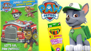 Various coloring pages for kids, and for all who are interested in coloring pages, can get amazing pictures easily through this portal. Paw Patrol Coloring Book Paw Patrol Coloring Pages Rocky Youtube