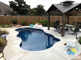 Bermuda Model Fiberglass Pool From Aquamarine Pools Aquapools Com Small Backyard Pools Pools Backyard Inground Fiberglass Pools
