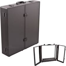 The legs are attached and wheels ensure portability. Portable Makeup Artist Mirror With Lights Saubhaya Makeup