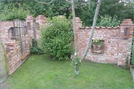Ruin Walls For The Garden Garden Walls Rustic Landscaping Rustic Landscaping Front Yard Garden Design