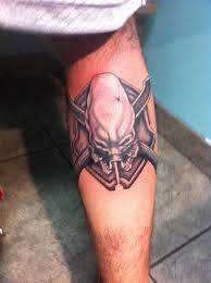Free vector icons in svg, psd, png, eps and icon font. Halo Legendary Tattoo As Seen On Bighungry2x Gaming Tattoo Halo Tattoo Gamer Tattoos