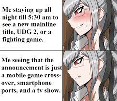 My disappointment is immeasurable, and my sleep schedule is ruined. : r/ danganronpa