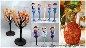 19 Painted Wine Glass Ideas To Try This Season When you'll remove the stencil, you'll have what you need! homesthetics