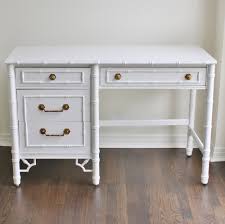 Match your unique style to your budget with a brand new lumisource white bamboo desks to transform the look of your room. Vintage Thomasville Faux Bamboo Desk Jackson Kline