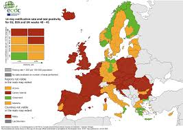 I paesi sono differenziati a seconda di quando sono entrati a far parte dell'unione europea. Coronavirus Covid 19 Mappa Europea Dei Positivi Francia E Regno Unito In Rosso Italia In Arancione Agensir