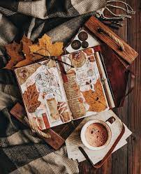 Autumn Bucket List On We Heart It Fall Mood Board Autumn Cozy Christmas Aesthetic Wallpaper