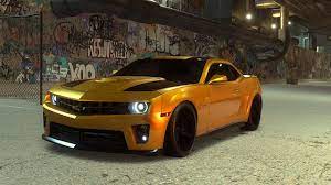 Chevrolet camaro transformers bumblebee new a4 poster gloss print laminated. Nfs Payback Z28 Camaro Bumblebee Amazing Customisation Air Suspension Youtube