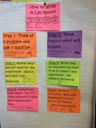 Tc Lab Report Anchor Chart How To Write A Lab Report