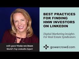 Check spelling or type a new query. How To Find High Networth Individuals On Linkedin Marketing To Investors On Linkedin Gowercrowd Youtube
