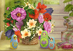 The graphics are charming and fun. Happy Birthday Matryoshka Magic E Card By Jacquie Lawson