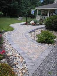 Maybe you would like to learn more about one of these? Paver Walkways In Connecticut Backyard Walkway Walkway Landscaping Front Yard Landscaping