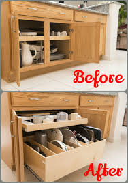 Increase Access To Your Kitchencabinets By Removing The Center Stile And Installing Custom Pu Kitchen Solutions Kitchen Cabinet Storage Kitchen Remodel Small