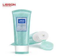 Oem 90ml Oval Plastic Cosmetic Tube with Double Color Flip ...
