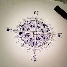 Compass Tattoo Sketch Art On Instagram Compass Tattoo Compass Drawing Tattoo Sketch Art