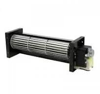 Industrial AC Motor Cooling System Cross Flow Fan