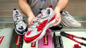 Review Supreme X Nike Air Max 98 Pack Youtube