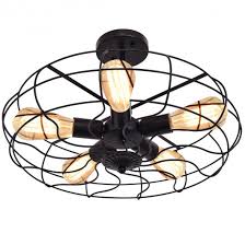 Now that we've discussed how to hang string lights both from your walls and ceiling, let's take a look at some of the best ideas for bedroom string lights. Retro Industrial Fan Style Light Metal Cage Mount Ceiling Light 5 Lights Semi Flush Hanging Light Fixture Rustic Pendant Light Lp Black