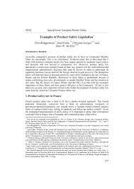 Manchester united date d'inscription : Examples Of Product Safety Legislation Hanse Law Review