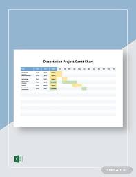 Dissertation Project Gantt Chart Template Excel Gantt Chart Templates Gantt Chart Gantt