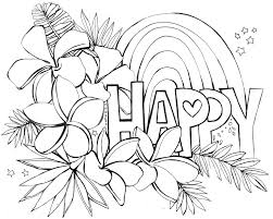 Share in the coloring fun by tagging #cocomooncoloring. Free Adult Coloring Pages From Hawai I Artists And Our Magazine That You Can Print And Enjoy At Home
