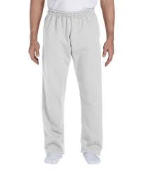 gildan g123 dryblend 50 50 open bottom sweatpants