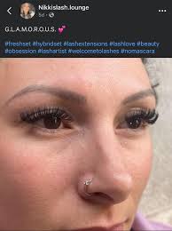 Nichole is out here killing it with her lash skills. Book your appointment  with her! 💛