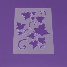 Ausmalbilder blumen ranken 01 ausmalbilder pinterest auto. Schablone A3 Efeu Ranke Ornament Rebe Lf48 Weihnachtsschablonen Schablonenmalerei Schablonen