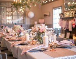 Enchanted Garden Baby Shower Enchanted Garden Baby Shower Catch My Party Baby Shower Table Decorations Baby Shower Brunch Baby Shower At Restaurant